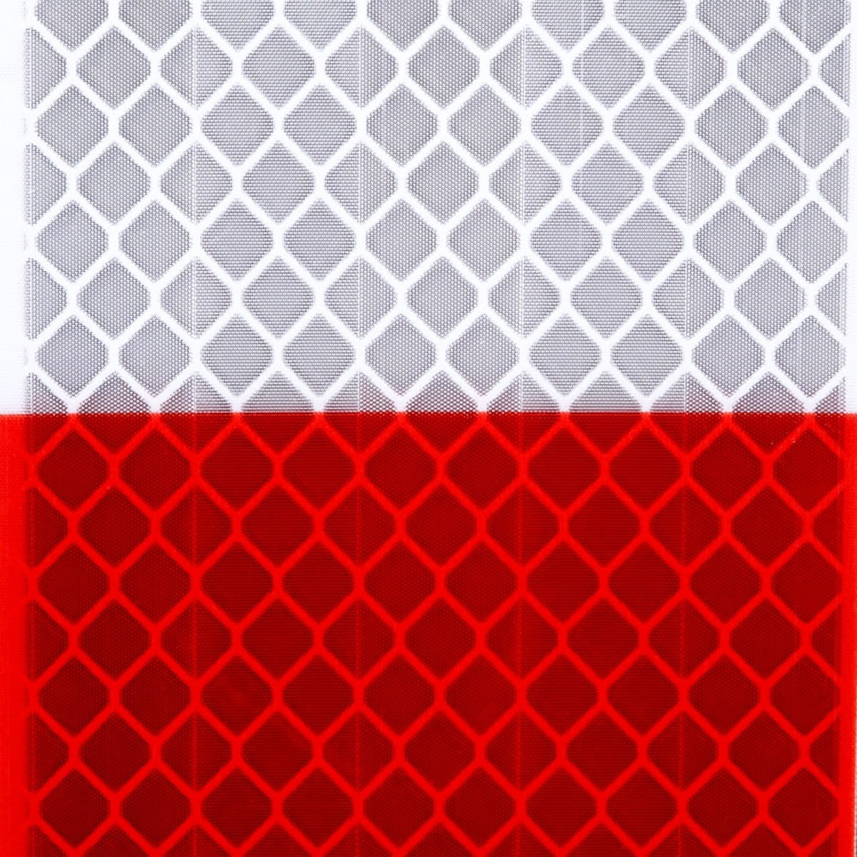 3M 98332 Diamond Grade Conspicuity Markings 983-32, Red/White, 67636, 2 in x 50 yd, kiss-cut every 18 in (7000129412) - 6