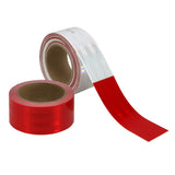 3M 983-326 ES Diamond Grade Conspicuity Markings 983-326, Red/White, DOT, 2 in x 50 yd, Kiss-cut every 12 in (7000129414) (6 Pack)