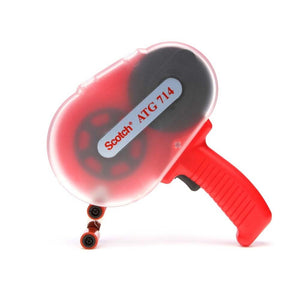 3M 714 ATG Adhesive Applicator for 1/4 inch ATG Tape, Red (7000131619)