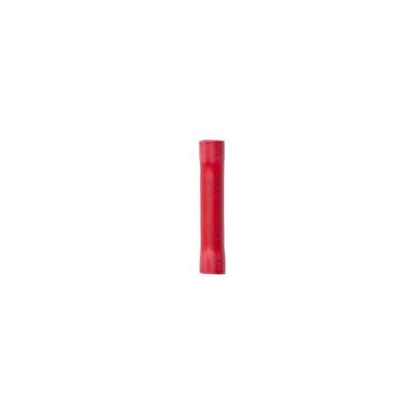 3M MVU18BCK Butt Connector, Vinyl Insulated Butted Seam, 22-18 AWG, Red (7000132243) (1000 Pack)