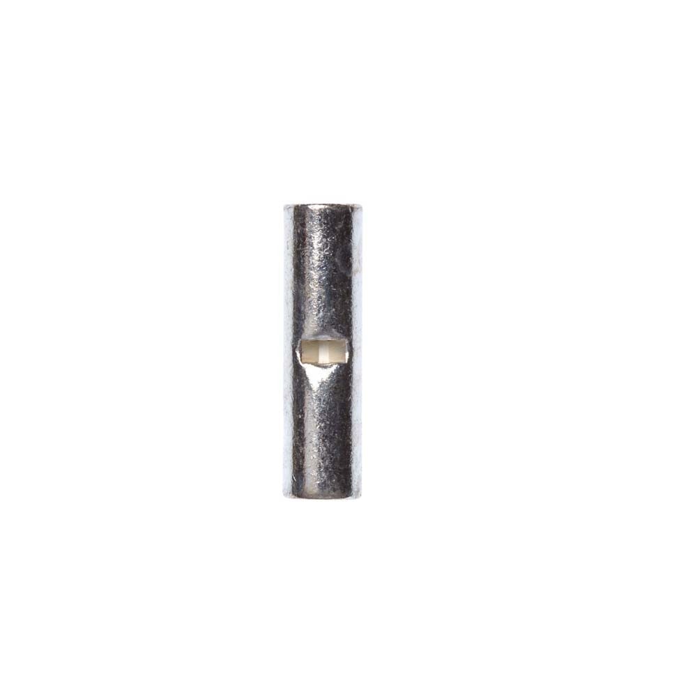 3M 7000132268 Scotchlok Butt Connector, Non-Insulated Seamless M10BCK, 12-10 AWG, built-in wire stop for correct positioning (500 Pack)