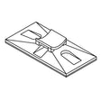 3M CTB2X1BGA-C Cable Tie Mounting Base, 2-Way Adhesive Mount, Black (7000132289) (500 Pack)