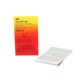 3M Pre-Printed Wire Marker Book, Black Print on White Background, Numbers 46-90 (SPB-14) (7000132487) (5 Pack)