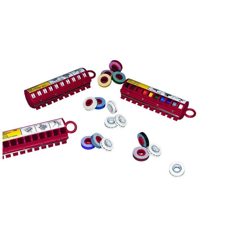 3M 7000132530 ScotchCode Wire Marker Tape Refill Roll SDR-BK Black (10 Pack)