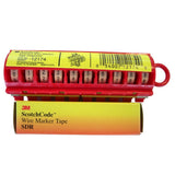 3M SDR-GN Wire Marker Tape Refill Roll Green (7000132533) (10 Pack) - 6