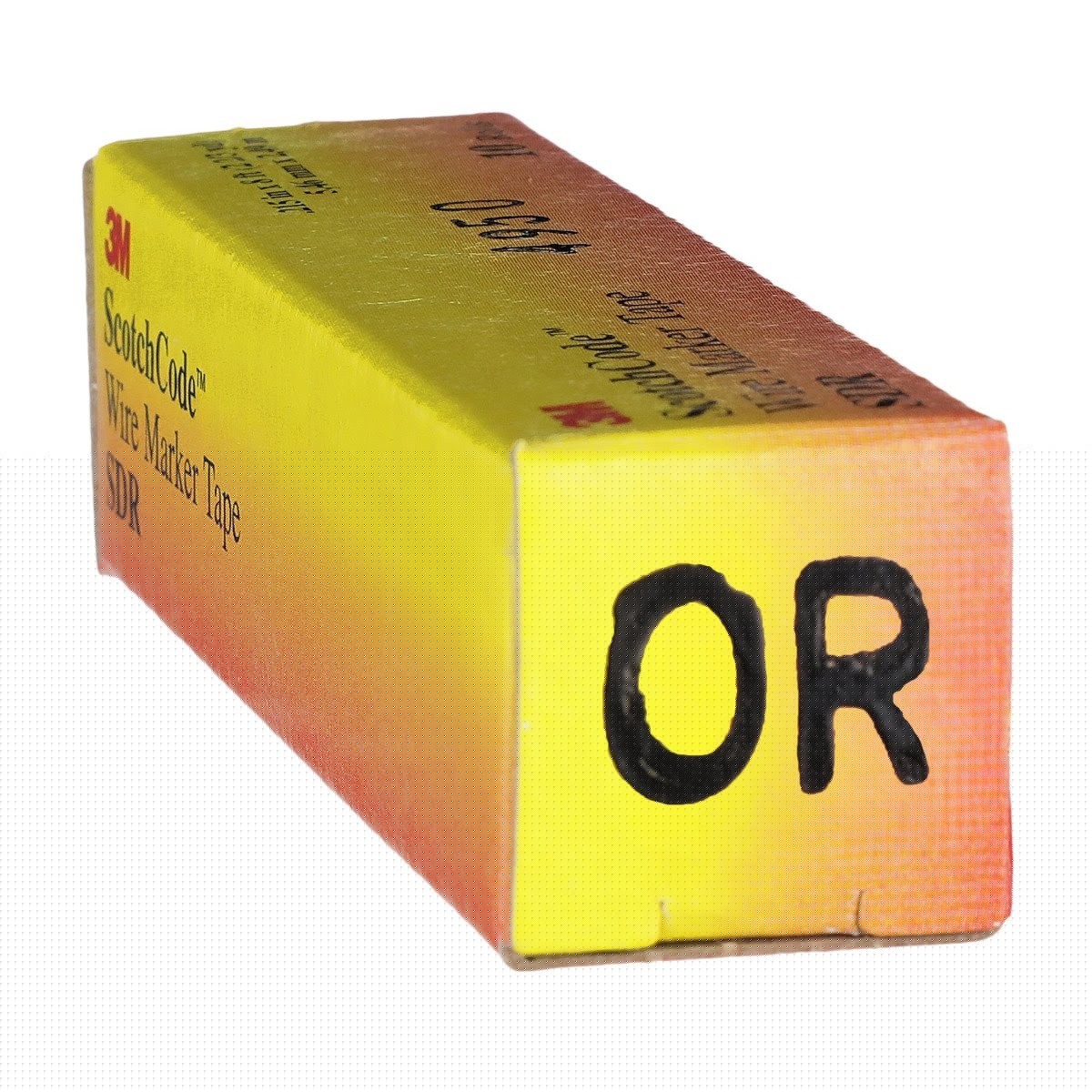 3M SDR-OR Wire Marker Tape Refill Roll, Orange (7000132534) (50 Pack) - 5