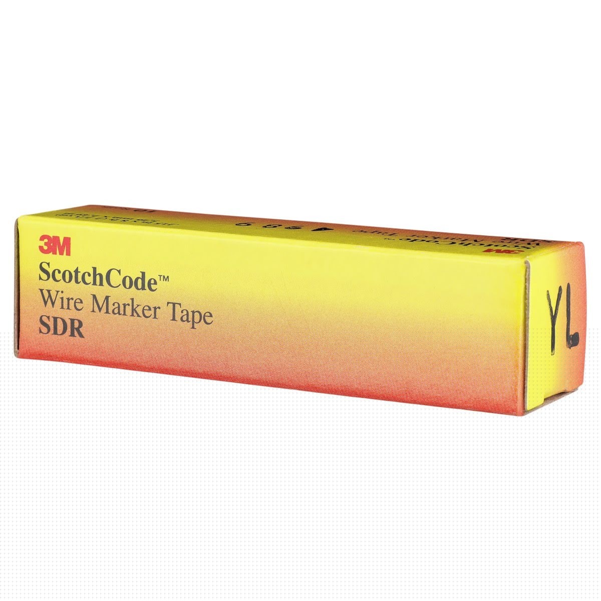 3M SDR-YL Wire Marker Tape Refill Roll, Yellow (7000132536) (10 Pack) - 4