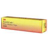 3M SDR-YL Wire Marker Tape Refill Roll, Yellow (7000132536) (10 Pack) - 4