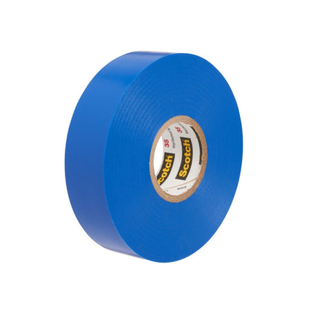 3M 7000132637 Scotch Vinyl Color Coding Electrical Tape 35, 1/2 in x 20 ft, Blue, 7 mil, Flame Retardant, CSA Certified, UL Listed (35-1/2X20FT-BL) (10 Pack) (10 Pack)