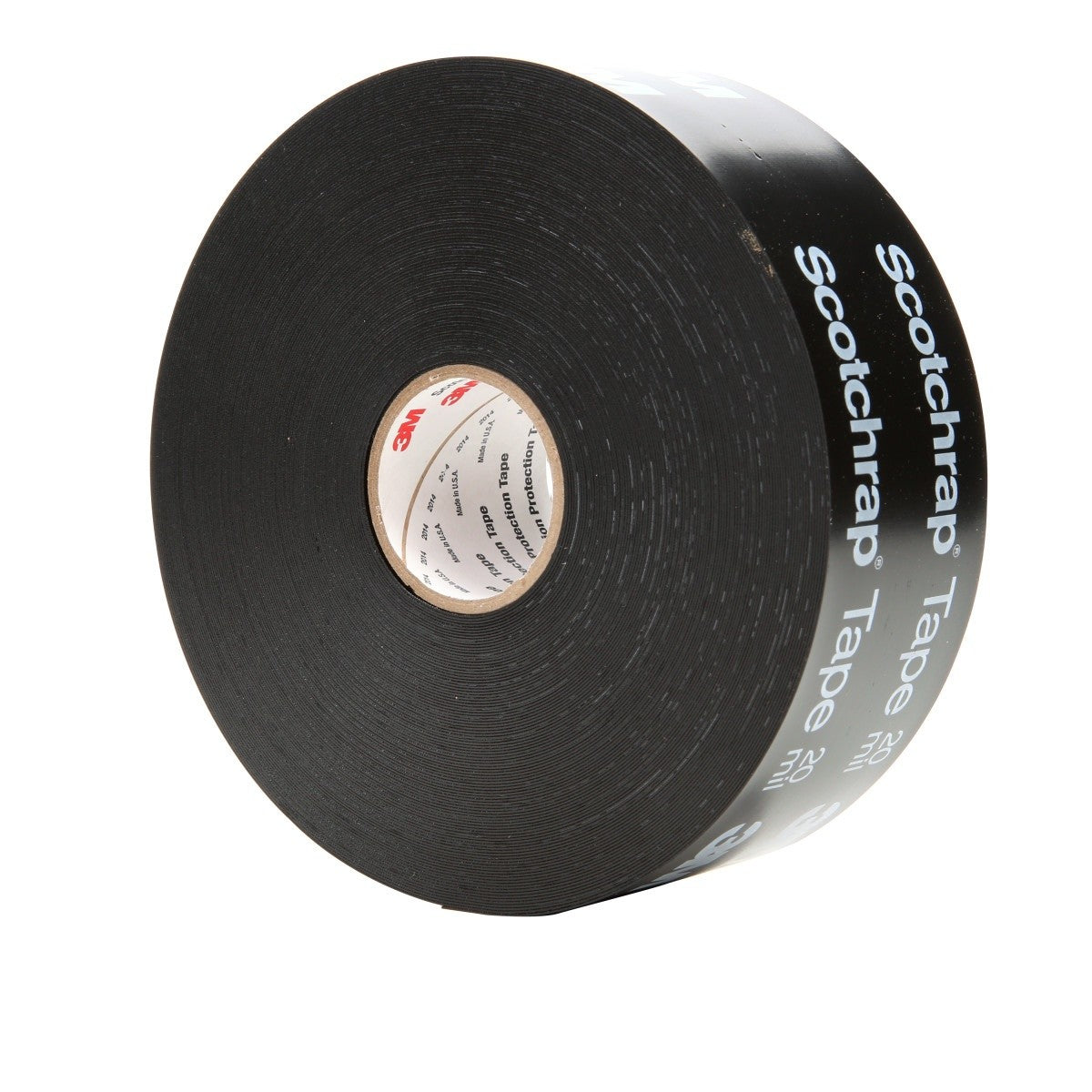 3M 51P-2X100FT Vinyl Corrosion Protection Tape 51, Printed, Black, 20 mil, 2 in x 100 ft (7000132743) (12 Pack) - 6