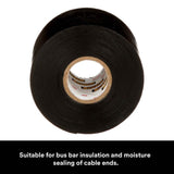 3M 2242-2X15FT Linerless Electrical Rubber Tape 2242, Black, General Purpose Self-Fusing Insulating Tape (7000132759) - 10