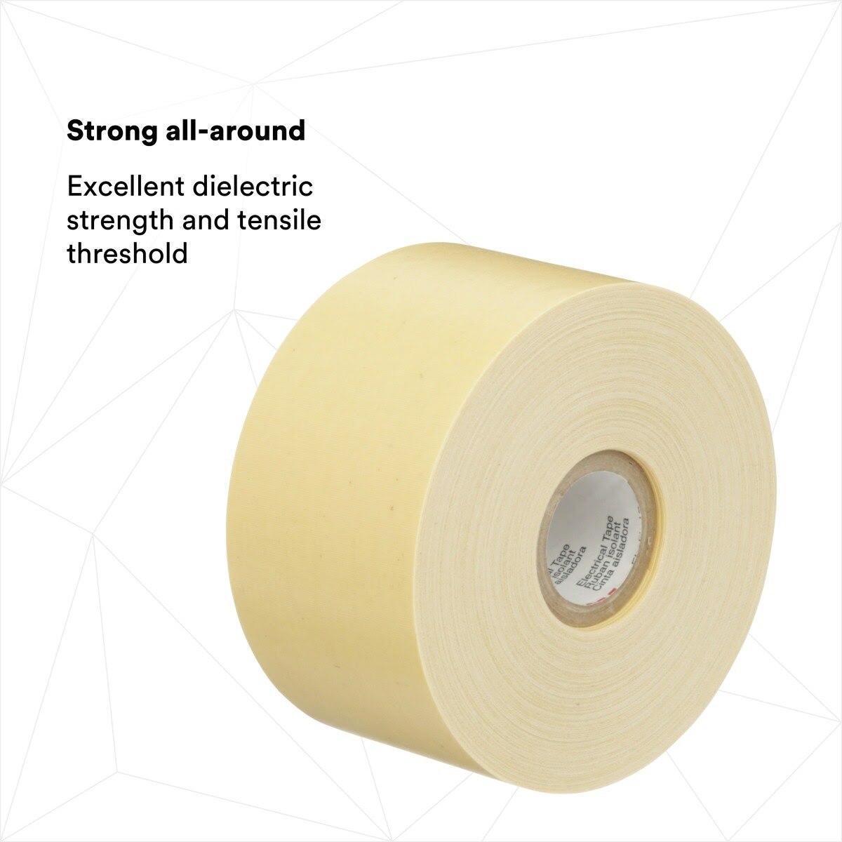 3M 2520 Scotch Varnished Cambric Tape, 2 in x 36 yd, Yellow (7000132814) (16 Pack) - 2