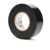 3M 1700-1X66FT-K Temflex Vinyl Electrical Tape, Black, 1 in x 66 ft (7000132902) (99 Pack)