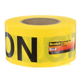 3M 300-Y-3X1000FT Scotch Barricade Tape 300 CAUTION Yellow 3 in x 1000 ft (7000132906) - 4