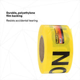 3M 300-Y-3X1000FT Scotch Barricade Tape 300 CAUTION Yellow 3 in x 1000 ft (7000132906) - 8