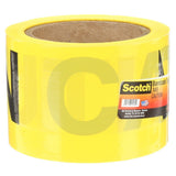3M 301-Y-3X300FT Scotch Barricade Tape 301, CAUTION, Non-adhesive, Yellow, 3 in x 300 ft (7000132914) - 4
