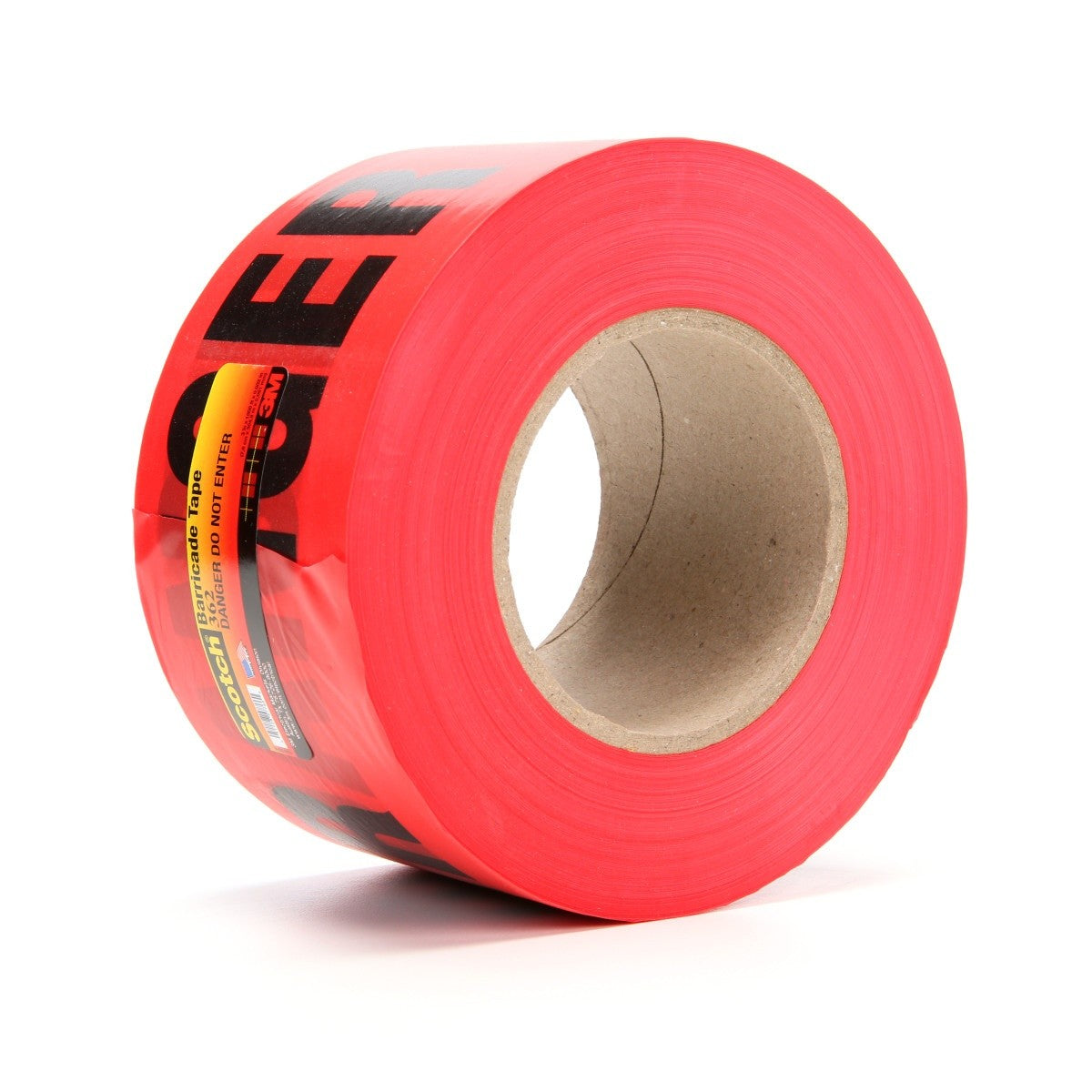3M 362-R-3X1000FT Scotch Barricade Tape 362, DANGER DO NOT ENTER, 3 in x 1000 ft, Red (7000133181) (8 Pack) - 2