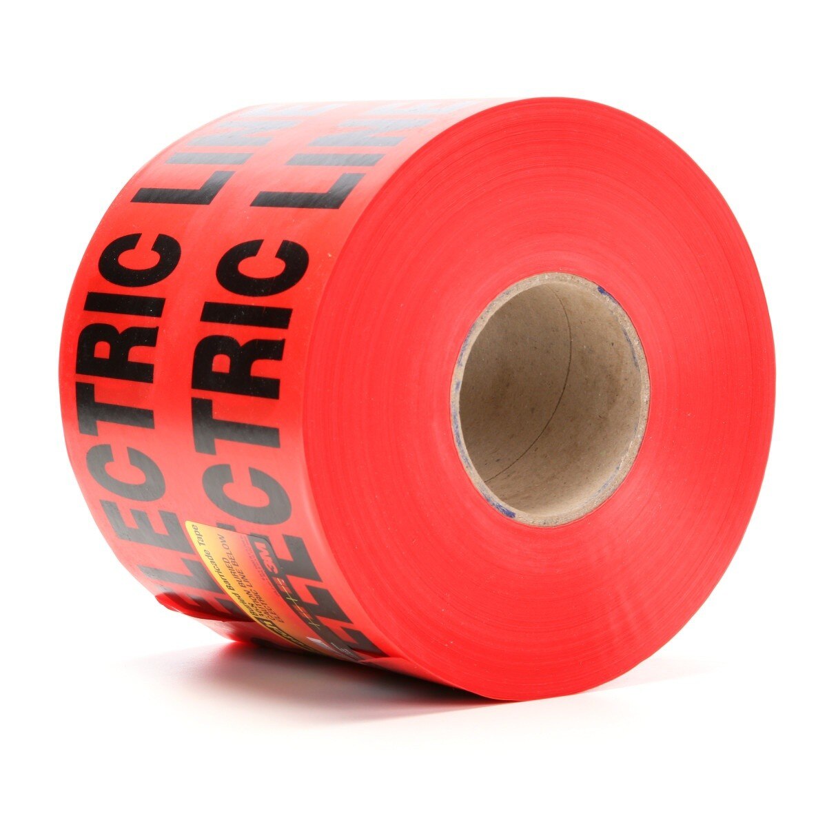 3M 368-R-6X1000FT Scotch Buried Barricade Tape CAUTION BURIED ELECTRIC LINE BELOW Red 6 in x 1000 ft (7000133186) (4 Pack)