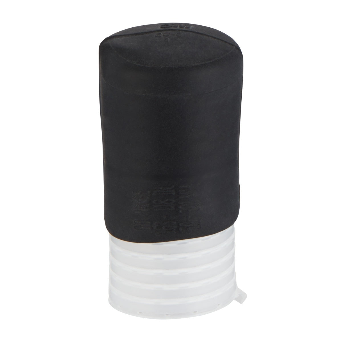 3M EC-2 Cold Shrink End Cap, Use Range 0.63-1-3/16 in, Black, EPDM Rubber (7000133235) (100 Pack)