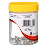 3M M10-10RX Non Insulated Ring Terminal Stud Size 10 12-10 AWG 50 Bottle (7000133294) (500 Pack) - 9