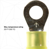 3M MNG10-10RX Scotchlok Ring Nylon Insulated, standard-style ring tongue fits around the stud (7000133297) (500 Pack) - 10