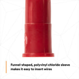 3M MV18-10FBX Block Fork Vinyl Insulated Terminals, Red, 22-18 AWG, Stud Size 10, 100 per Bottle (7000133324) (500 Pack) - 4
