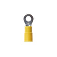 3M MV10-10RX Ring Vinyl Insulated Brazed Seam Ring Tongue Terminal, Yellow, 12 AWG to 10 AWG, 50 per Bottle (7000133338) (500 Pack)