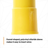 3M MV10-10FBX C3SD Scotchlok Block Fork , 12-10 AWG Yellow, Corrosion-Resistant, Vinyl Insulated Terminals, Bottle (7000133343) (50 Pack) - 3
