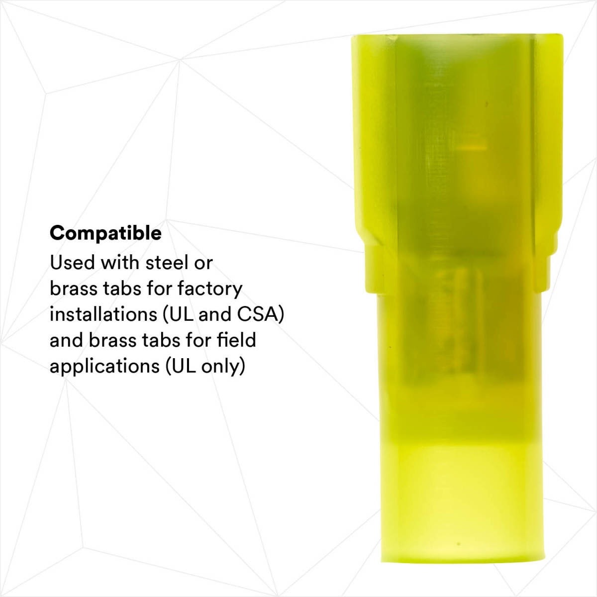 3M MNI10-250DFIX Scotchlok Female Disconnect Nylon Insulated, (7000133400) (500 Pack) - 4