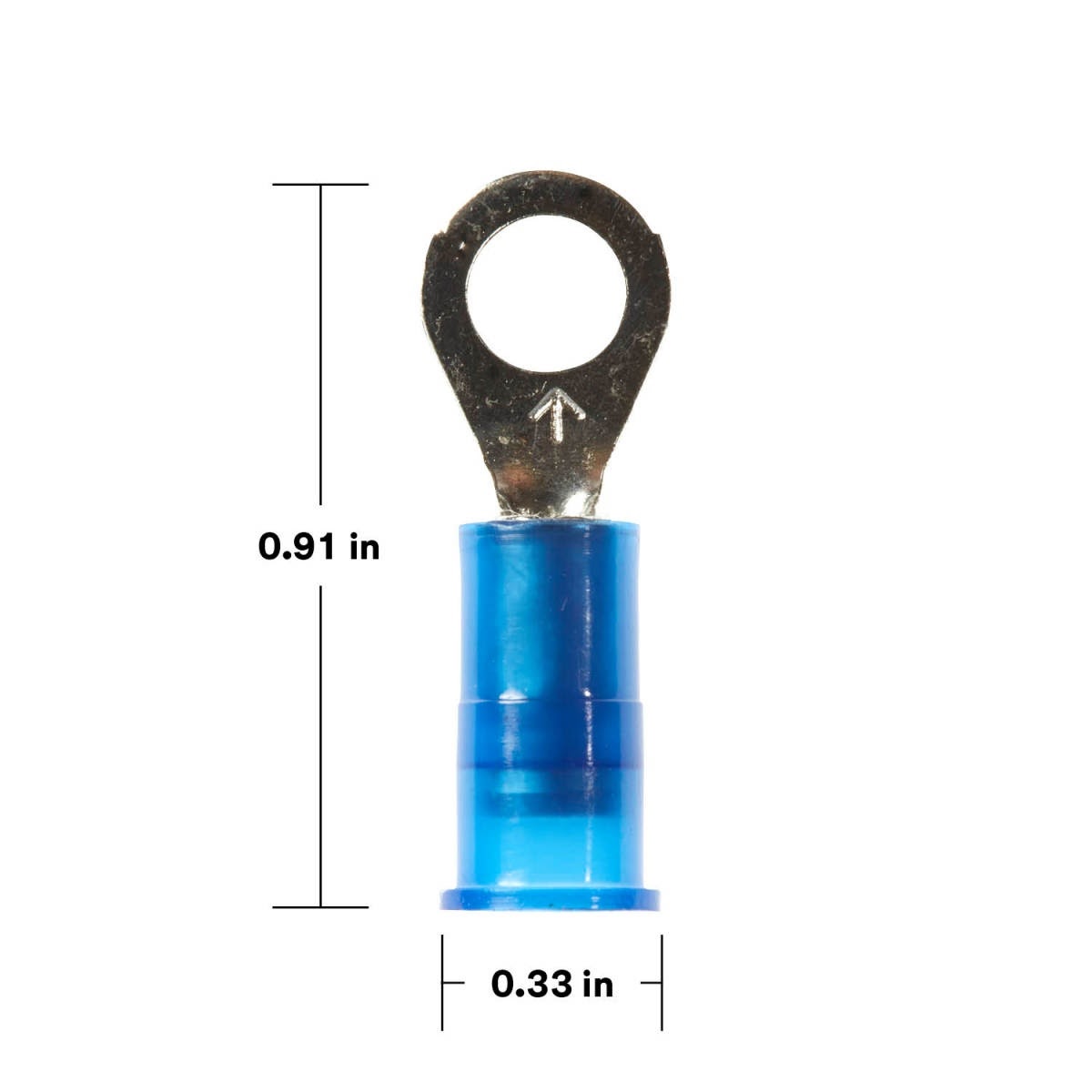 3M MNG14-10RX Scotchlok Ring Nylon Insulated, standard-style ring tongue fits around the stud (7000133416) - 3