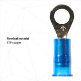 3M MNG14-10RX Scotchlok Ring Nylon Insulated, standard-style ring tongue fits around the stud (7000133416) - 4