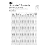 3M MV10-38R/SX Scotchlok Ring Vinyl Insulated (7000133421) (50 Pack) - 2