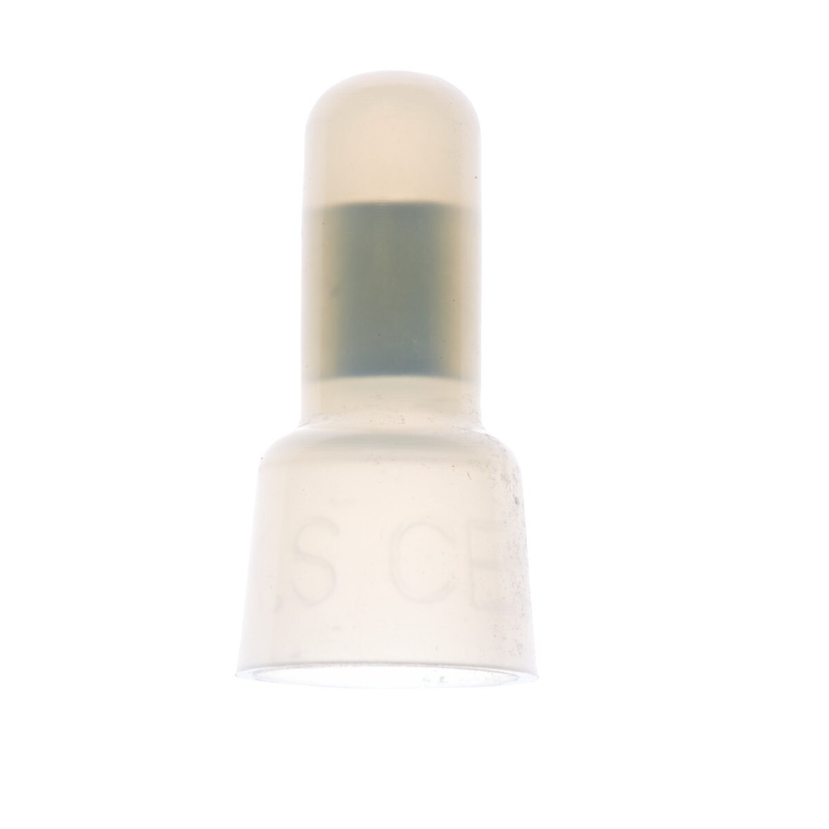 3M S-31-A Closed End Connector, Vinyl Insulated, Translucent White, 18-10 AWG, Built-in Wire Stop (7000133426) (500 Pack) - 3