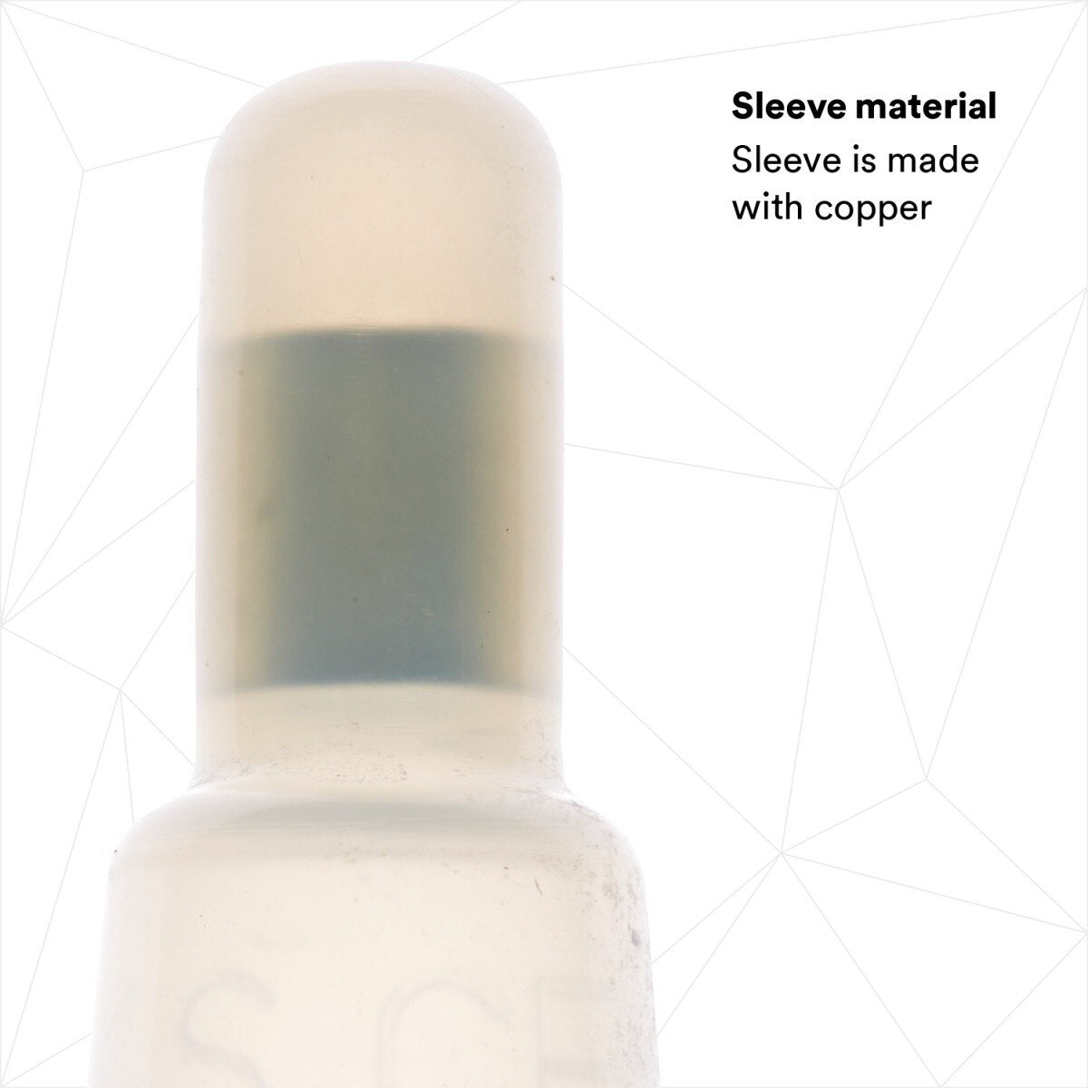 3M S-31-A Closed End Connector, Vinyl Insulated, Translucent White, 18-10 AWG, Built-in Wire Stop (7000133426) (500 Pack) - 6