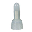 3M S-11-A Nylon Insulated Butted Seam Standard Closed End Connector, 22-16 AWG, Translucent White (7000133427) (100 Pack)