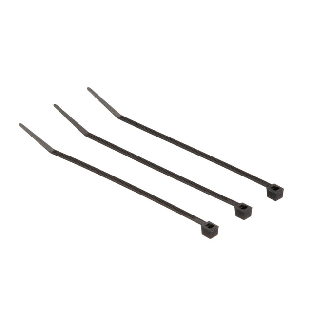 3M CT4BK18-C Cable Tie, Self-locking, Nylon 6/6, Black, 4 in, 18 lb Tensile Strength (7000133450) (1000 Pack)