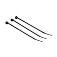3M CT4BK18-M Miniature Cable Tie , Black/Nylon, 18 lbs., 0.10 in x 4.10 in (7000133451) (1000 Pack)
