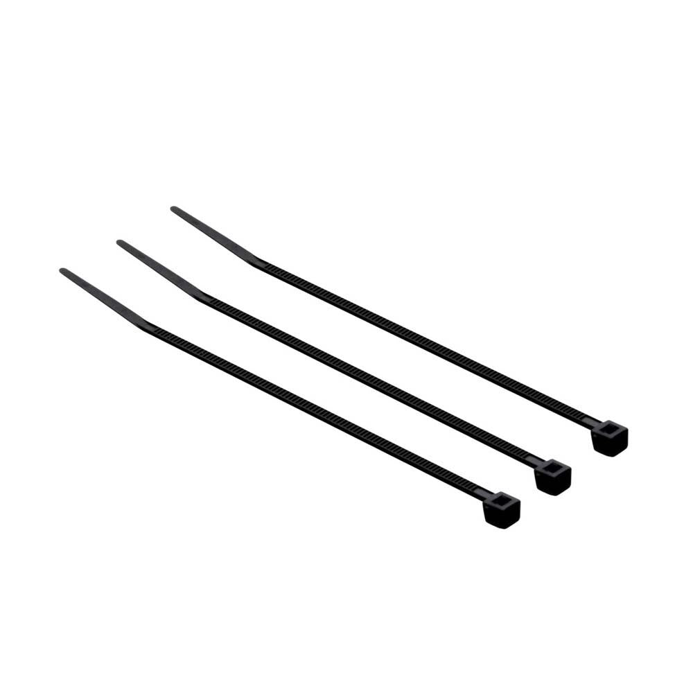 3M CT4BK18-M Miniature Cable Tie , Black/Nylon, 18 lbs., 0.10 in x 4.10 in (7000133451) (1000 Pack) - 2