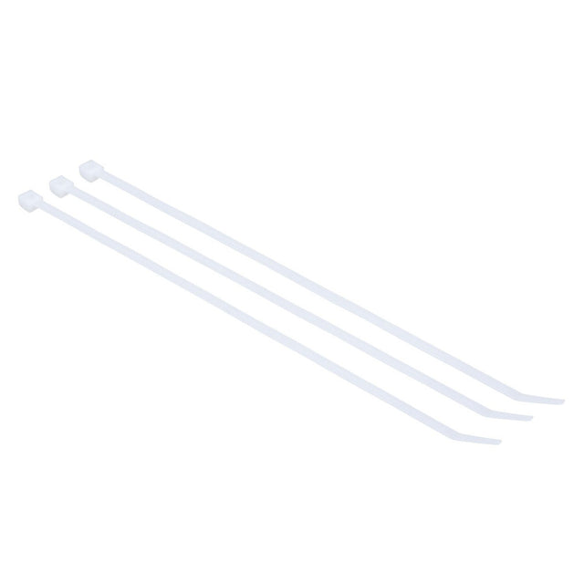 3M CT8NT40-C Intermediate Cable Tie, Natural, Nylon 6/6, 40 lbs, 1/8 in x 8-29/32 in (7000133456) (1000 Pack)