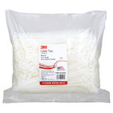 3M CT8NT50-M Standard Nylon Cable Tie, Natural, 8 in, 50 lb Tensile Strength, UL 94 V-2 (7000133460) (10000 Pack)