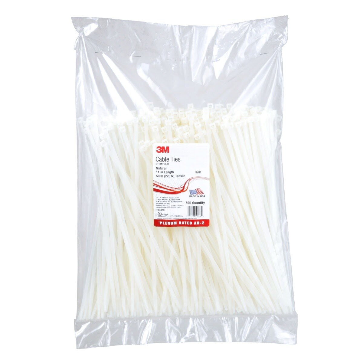 3M CT11NT50-D Cable Tie (7000133462) (5000 Pack) - 4