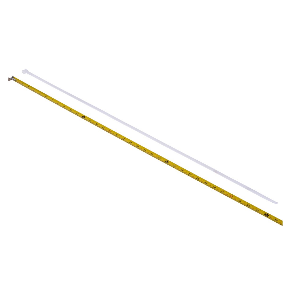3M CT36NT175-L Heavy Duty Nylon Cable Tie, Natural, 175 lb, 3/8 in x 36 in (7000133470) (500 Pack) - 2