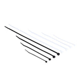 3M CT06220 Assortment Pack Cable Tie, Plenum Rated, Multi-color, Nylon 6/6 (7000133471) (1000 Pack) - 3