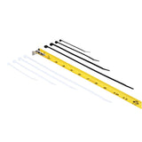 3M CT06220 Assortment Pack Cable Tie, Plenum Rated, Multi-color, Nylon 6/6 (7000133471) (1000 Pack) - 4