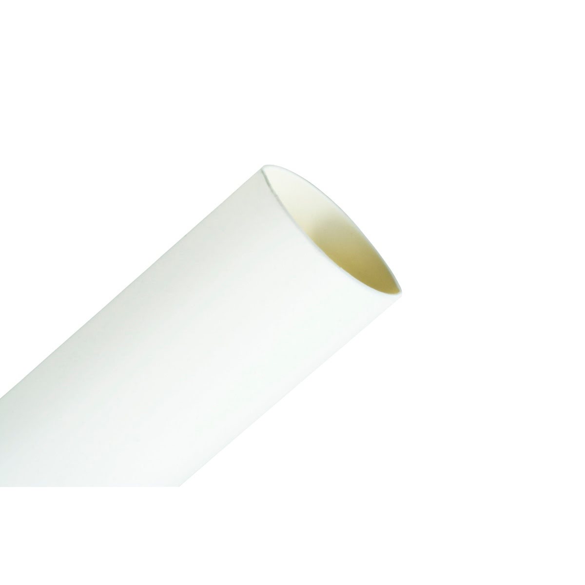 3M FP0.750WT48"H Heat Shrink Thin Wall Tubing FP-301 Polyolefin 3/4 in ID x 48 in White 2 to 1 600V (7000133566) (12 Pack)