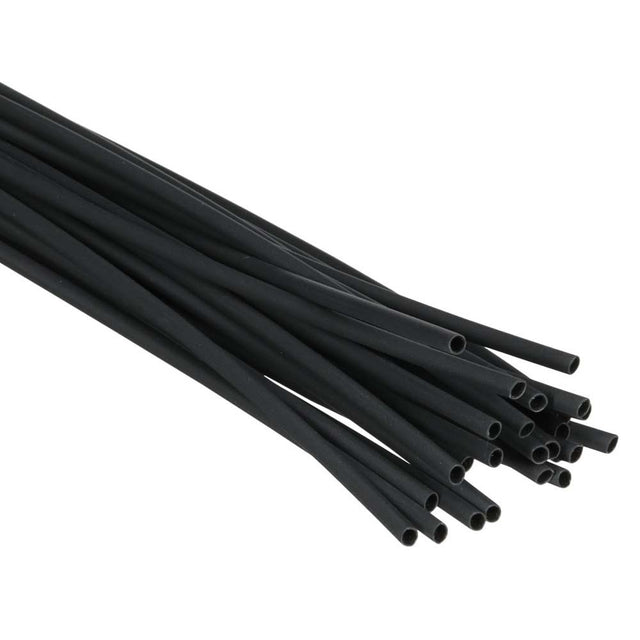 3M E30.125BK48"S Thin-Wall Heat Shrink Tubing EPS-300, Adhesive-Lined, 1/8-48"-Black, 48 in length sticks (7000133593) (25 Pack)