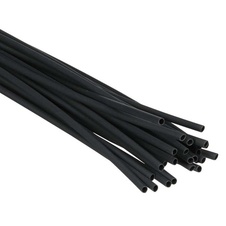 3M 7000133593 Thin-Wall Heat Shrink Tubing EPS-300, Adhesive-Lined, 1/8-48"-Black, 48 in length sticks (25 Pack)