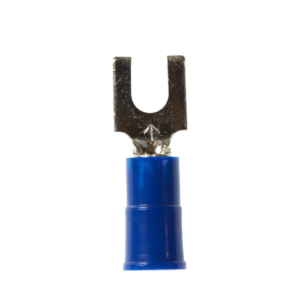 3M BFV14-8Q Highland Vinyl Insulated Block Fork Terminal, AWG 16-14, Blue (7000133650) (250 Pack)