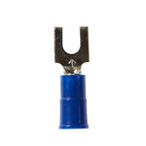 3M BFV14-8Q Highland Vinyl Insulated Block Fork Terminal, AWG 16-14, Blue (7000133650) (250 Pack)