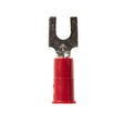 3M BFV18-8Q Highland Vinyl-Insulated Butted Seam Block Fork Terminal, 8 Stud, 22-18 AWG, Red (7000133653) (250 Pack)